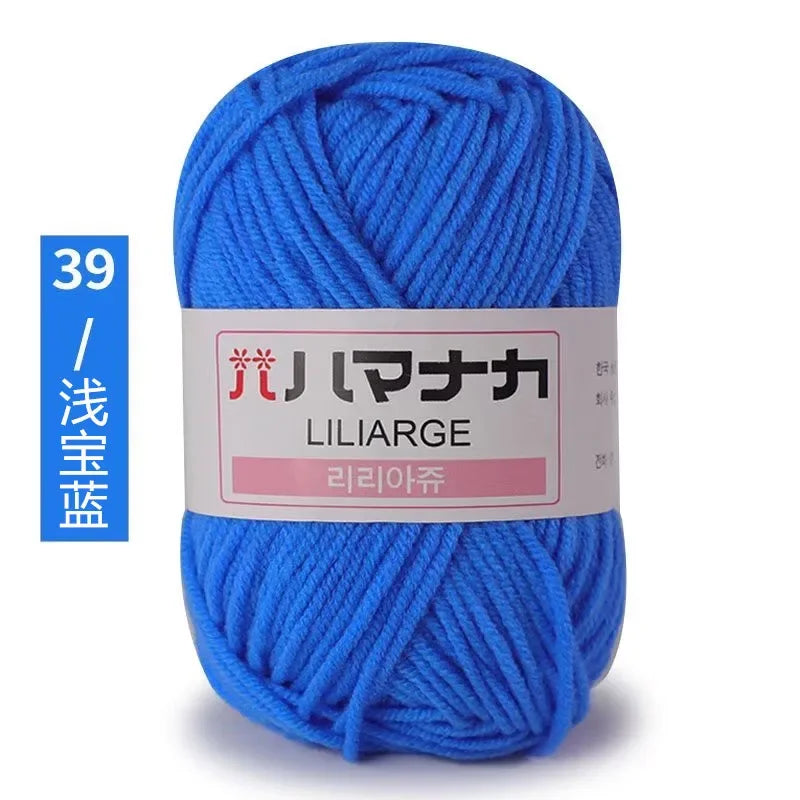 Soft Cotton Velvet Baby Yarn for Knitting
