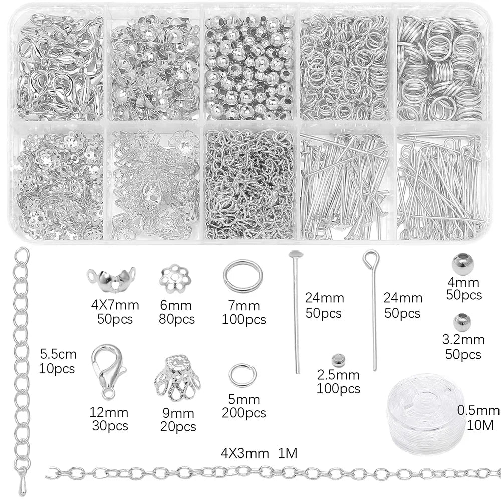 Jewelry Making Starter Kit Earrings Necklaces Findings