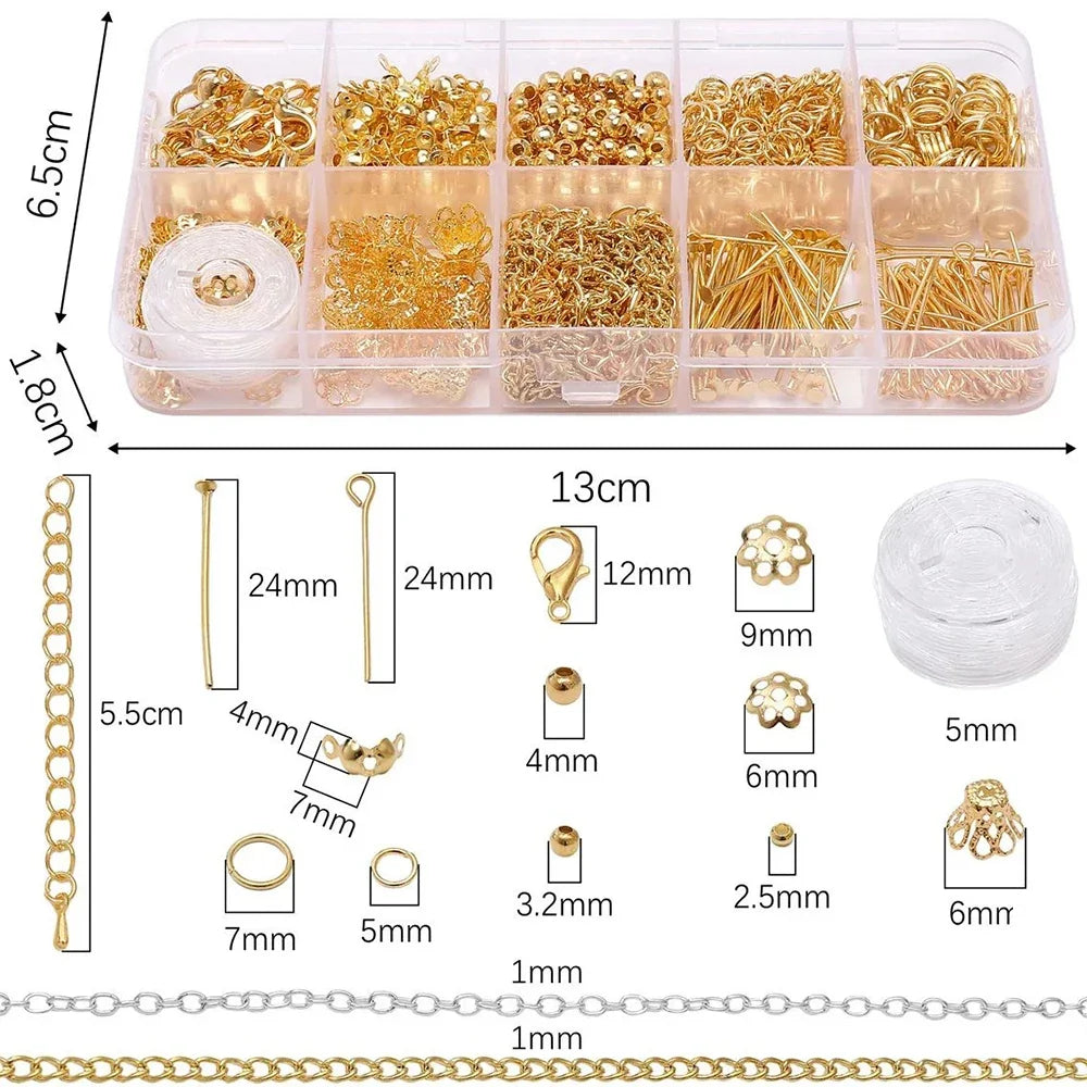 Jewelry Making Starter Kit Earrings Necklaces Findings