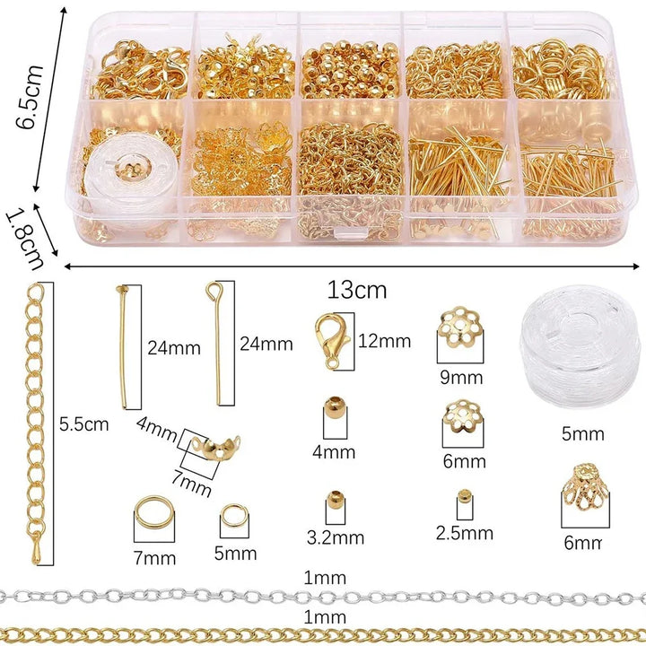 Jewelry Making Starter Kit Earrings Necklaces Findings