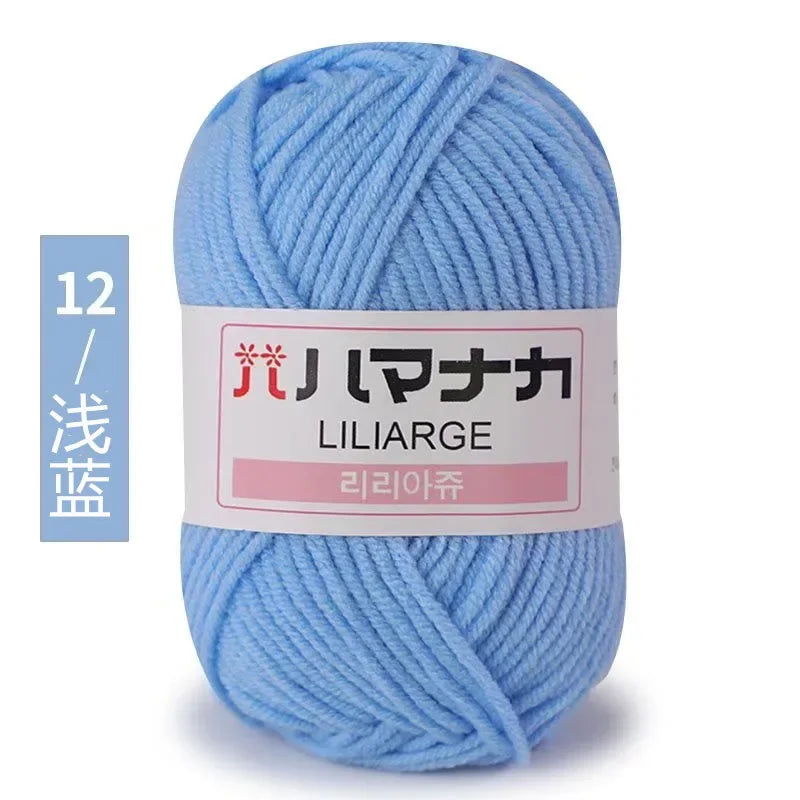 Soft Cotton Velvet Baby Yarn for Knitting
