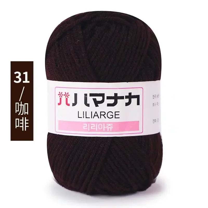 Soft Cotton Velvet Baby Yarn for Knitting