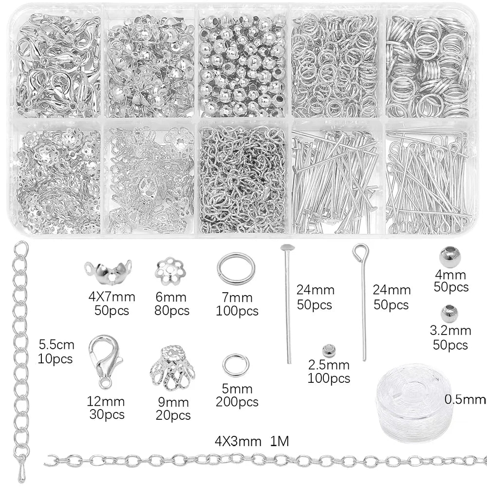 Jewelry Making Starter Kit Earrings Necklaces Findings