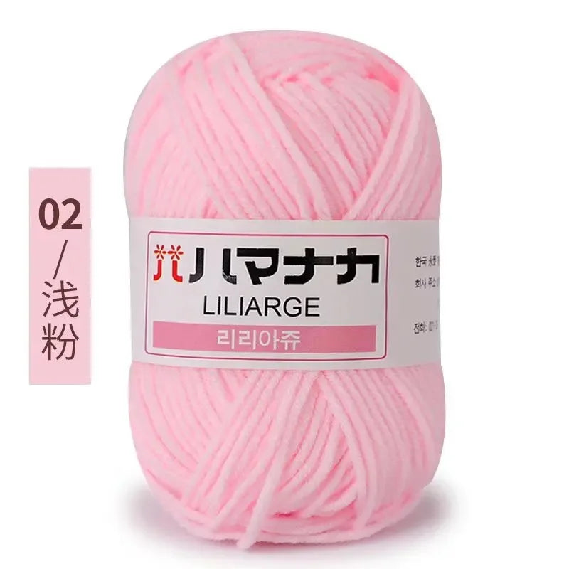Soft Cotton Velvet Baby Yarn for Knitting