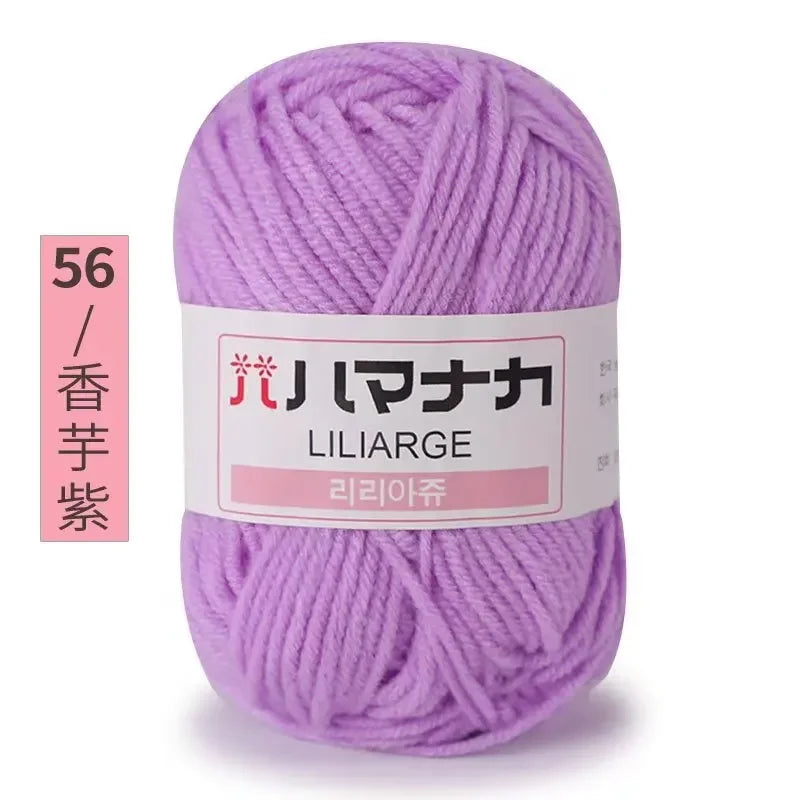 Soft Cotton Velvet Baby Yarn for Knitting