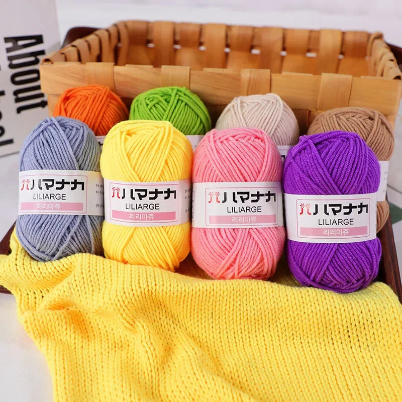 Soft Cotton Velvet Baby Yarn for Knitting