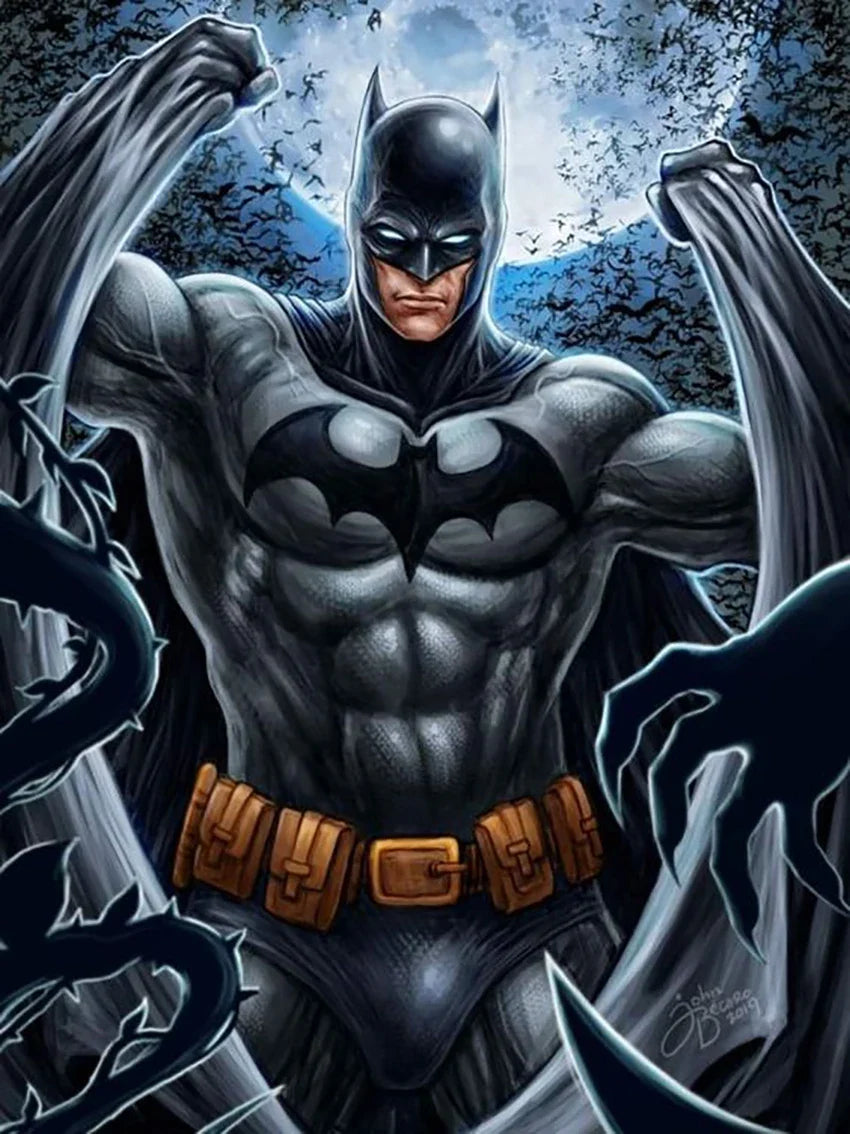 Comics Batman DC Diamond Painting New Pixel 5D Wall Posters