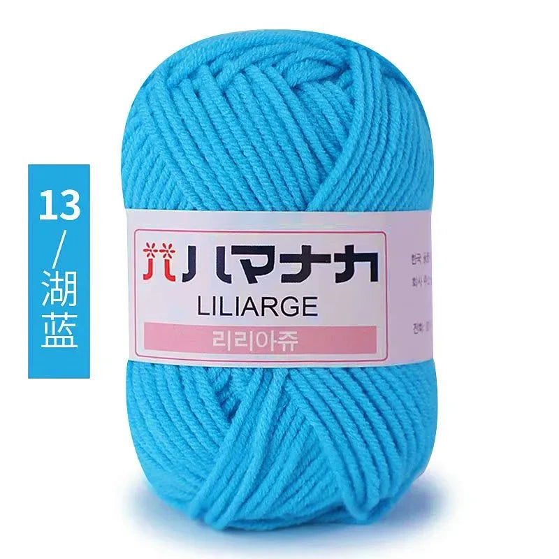 Soft Cotton Velvet Baby Yarn for Knitting