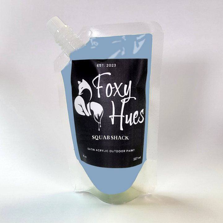 Squab Shack - Foxy Hues | Satin Acrylic outdoor Paint