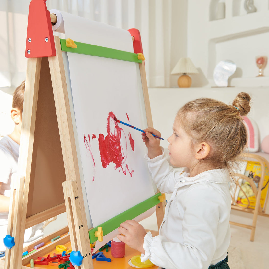 Tiny Land 3-in-1 Kids Art Easel Board