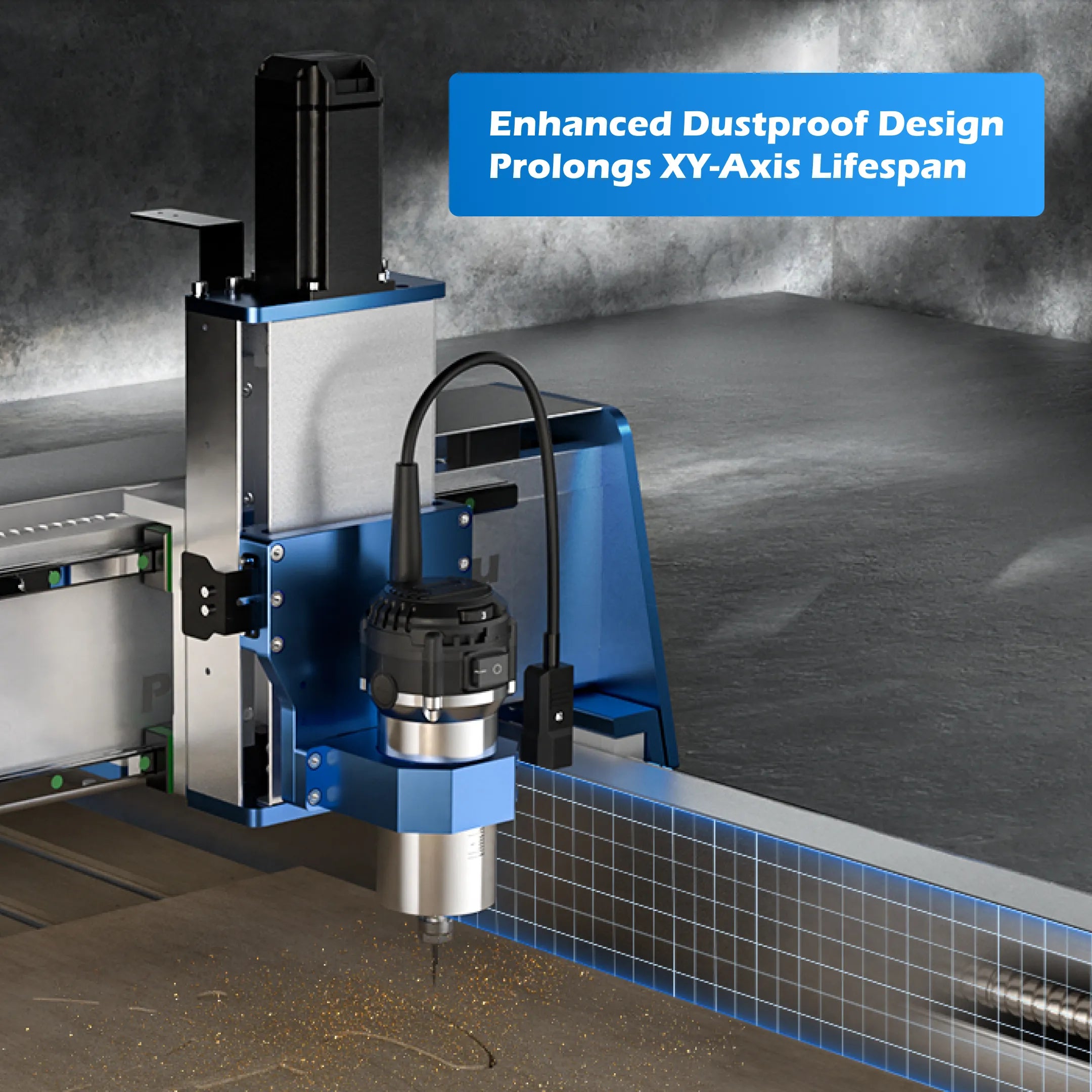 2x2 CNC Router Pre-Assembled Ball Screw