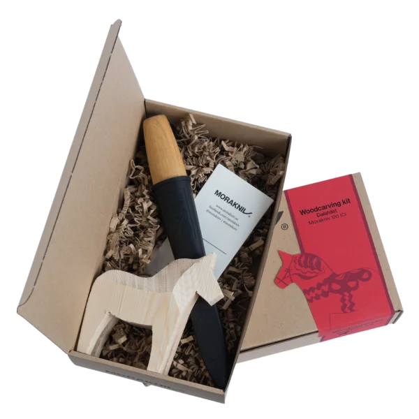 Carving Knife Kit with Dala Horse