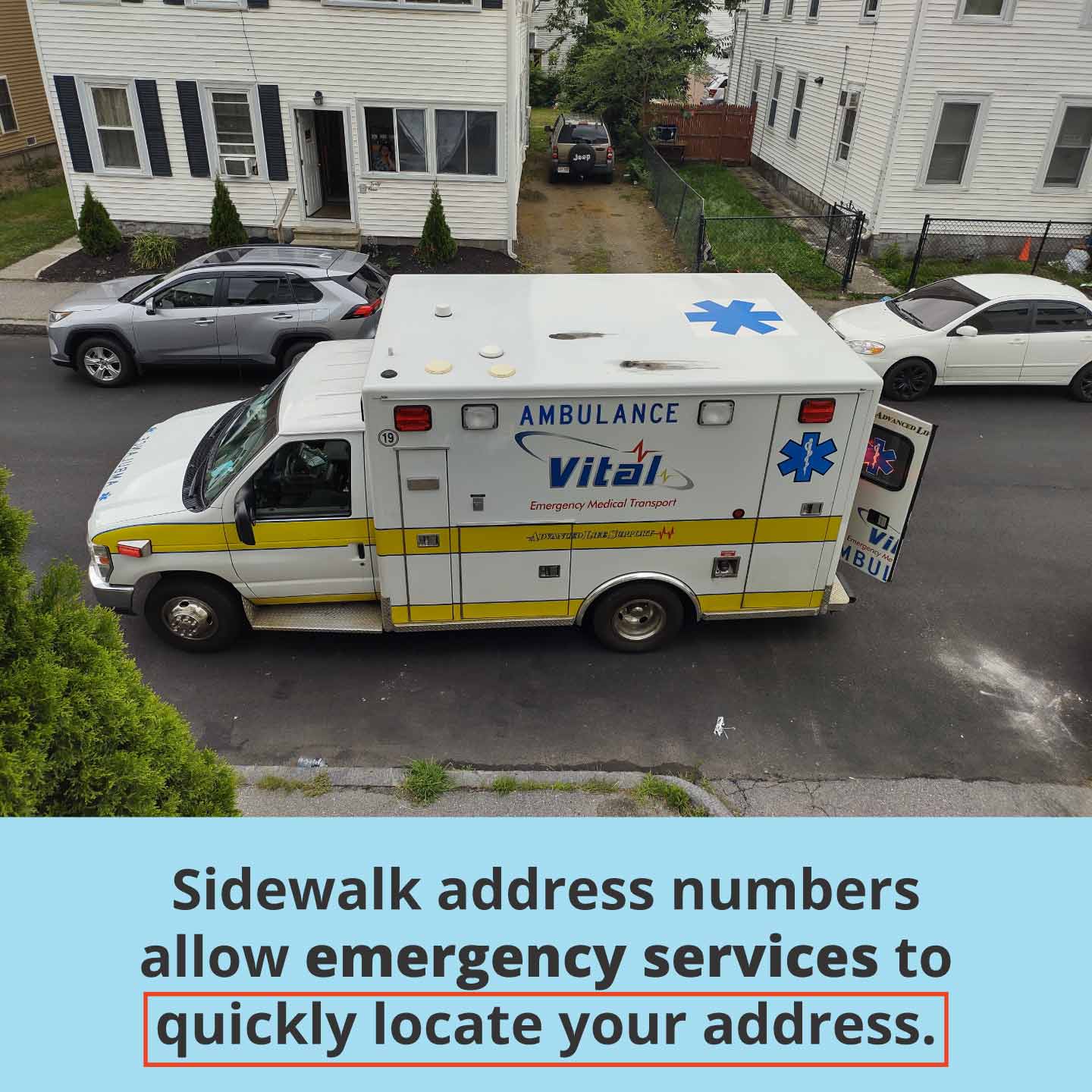 Curb Stencil Kit For Address Painting
