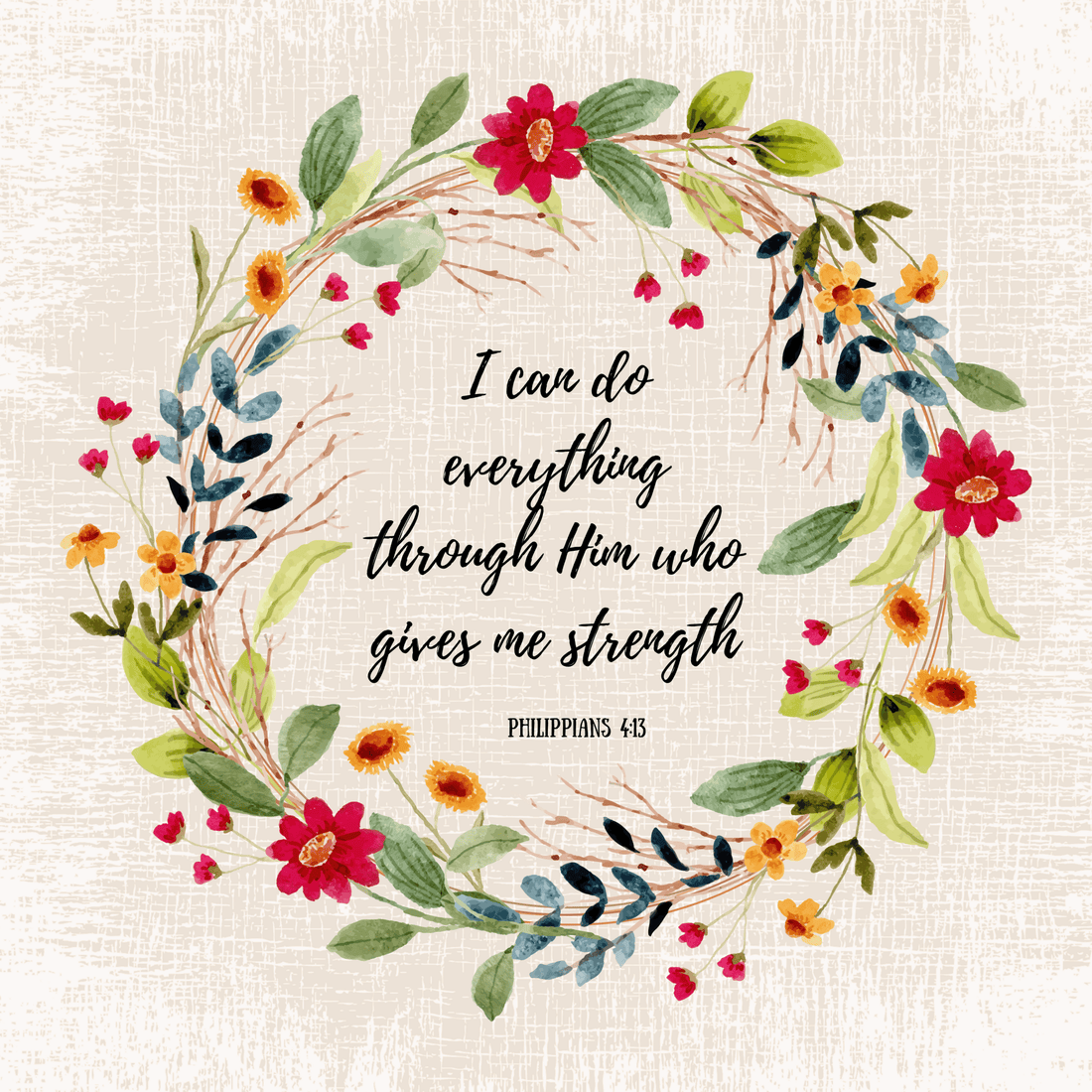 Fussy Frames Bible Verse Quilt Kit