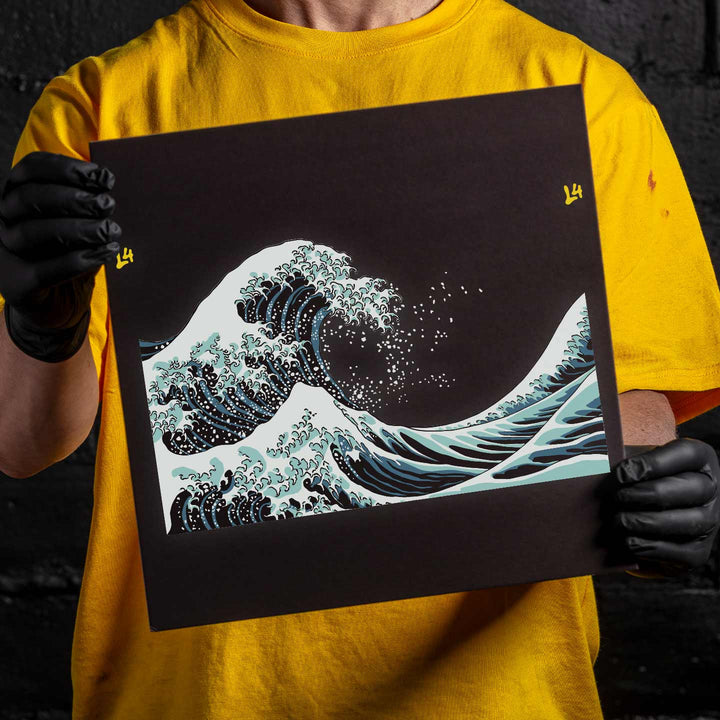 Great Wave | Ocean Layered Stencil Set | L4YERS® L4006