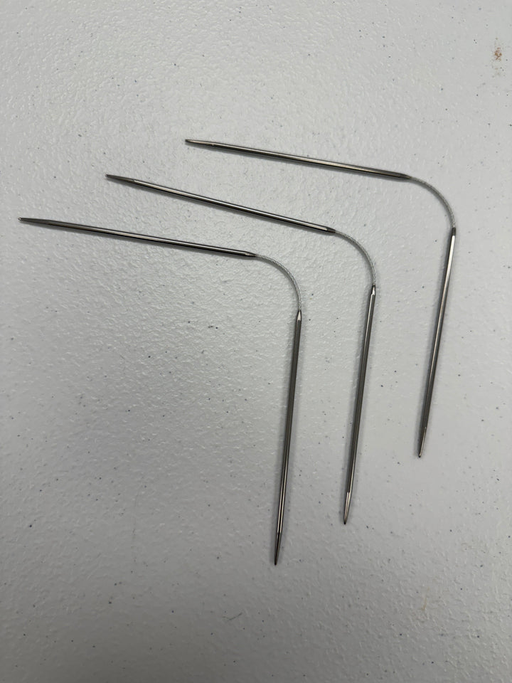 Flexible Double Pointed Knitting Needles for Crafting