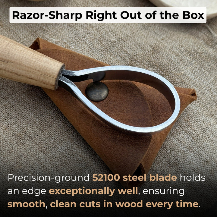 Spoon Carving Scorp Knife, ⌀3.5 cm (1.4 inches)