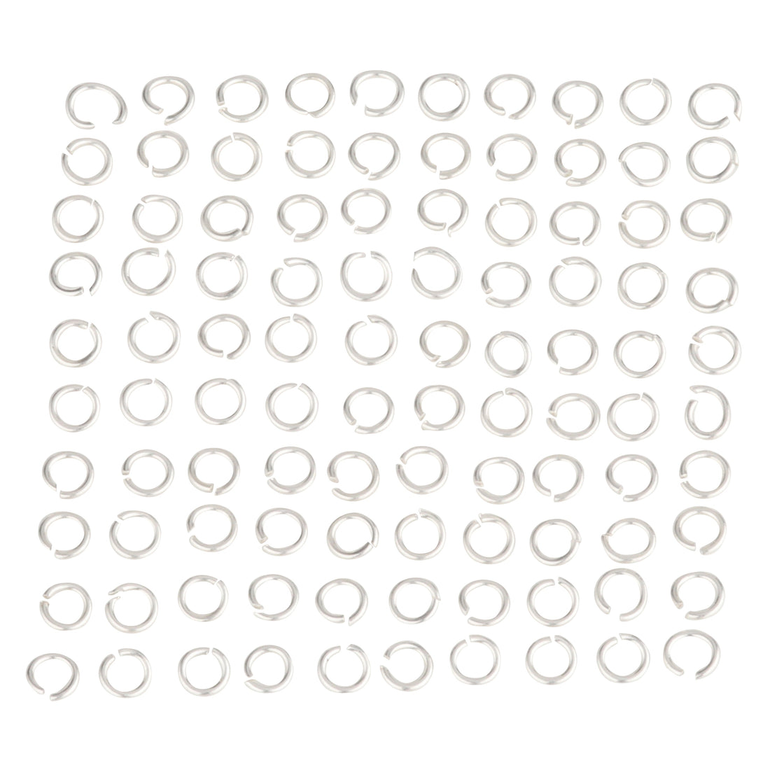 Sterling Silver Round Split Jump Ring