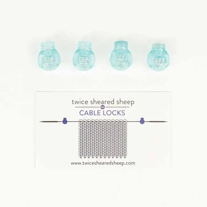 Cable Locks Circular Knitting Needle Cord Stops