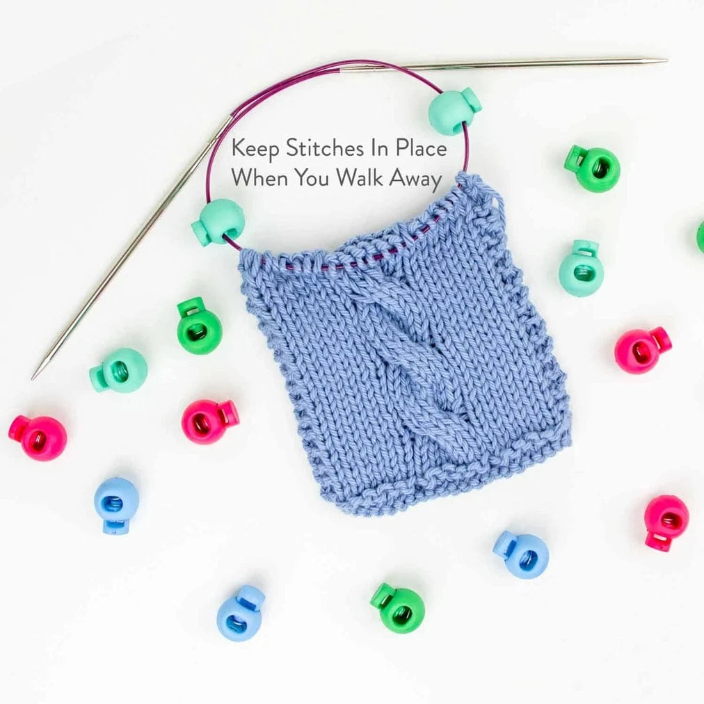 Cable Locks Circular Knitting Needle Cord Stops