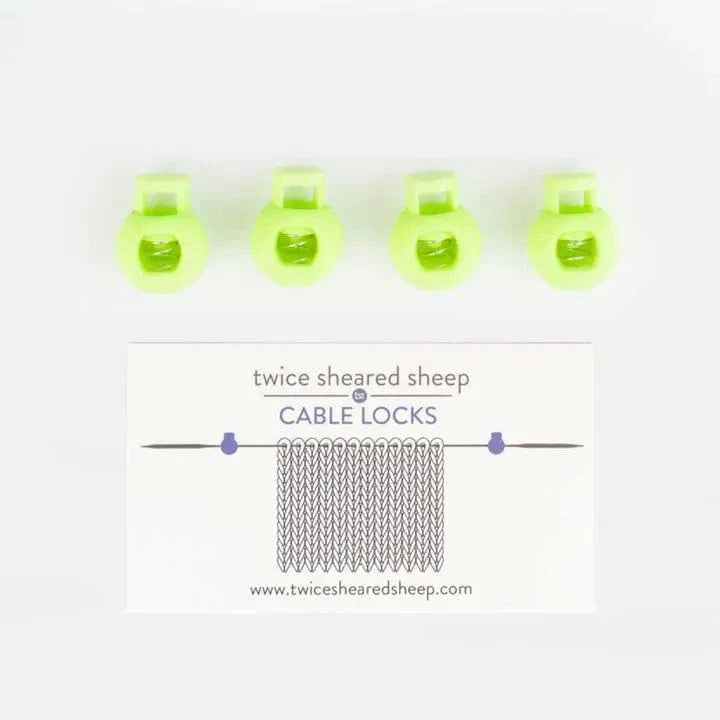 Cable Locks Circular Knitting Needle Cord Stops