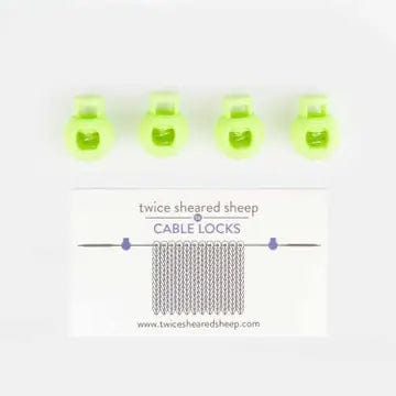 Cable Locks Circular Knitting Needle Cord Stops