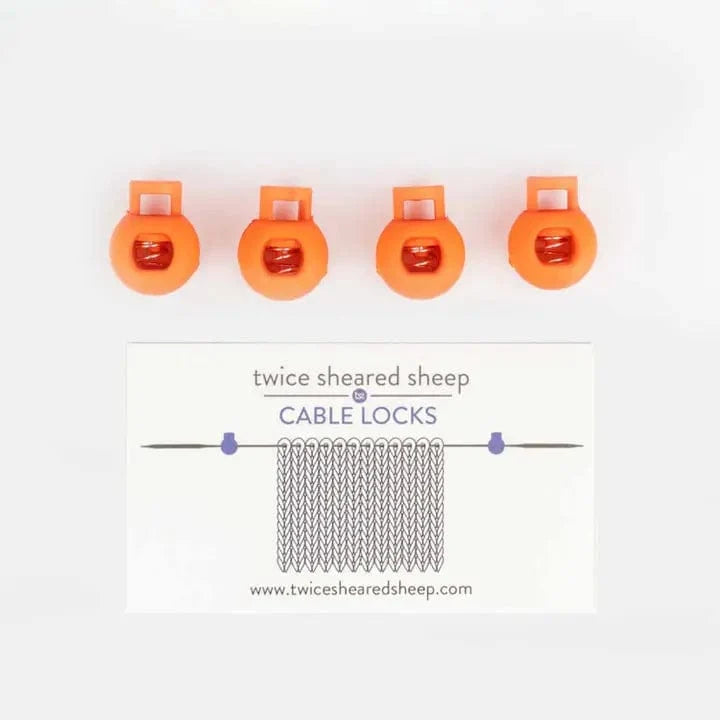 Cable Locks Circular Knitting Needle Cord Stops