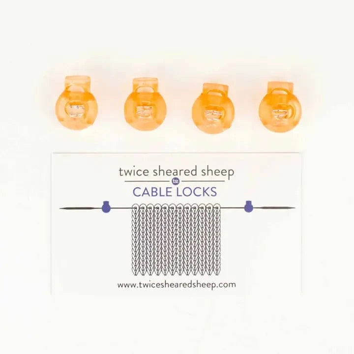 Cable Locks Circular Knitting Needle Cord Stops