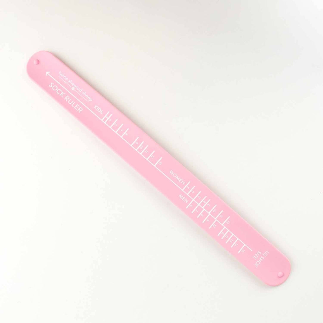 Sock Ruler - Sock Sizing Bracelet Ruler
