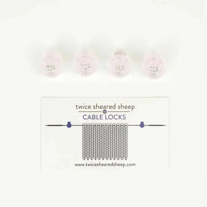 Cable Locks Circular Knitting Needle Cord Stops