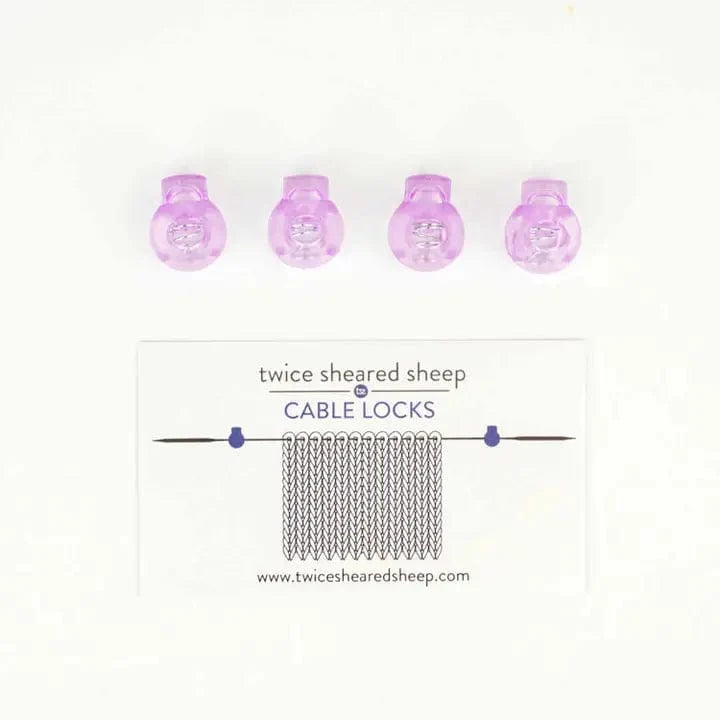 Cable Locks Circular Knitting Needle Cord Stops
