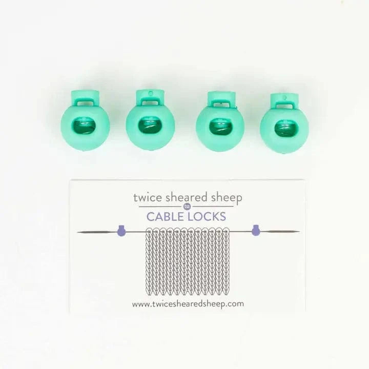 Cable Locks Circular Knitting Needle Cord Stops