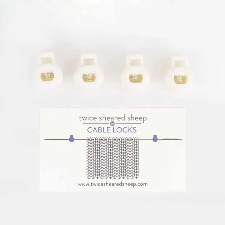 Cable Locks Circular Knitting Needle Cord Stops